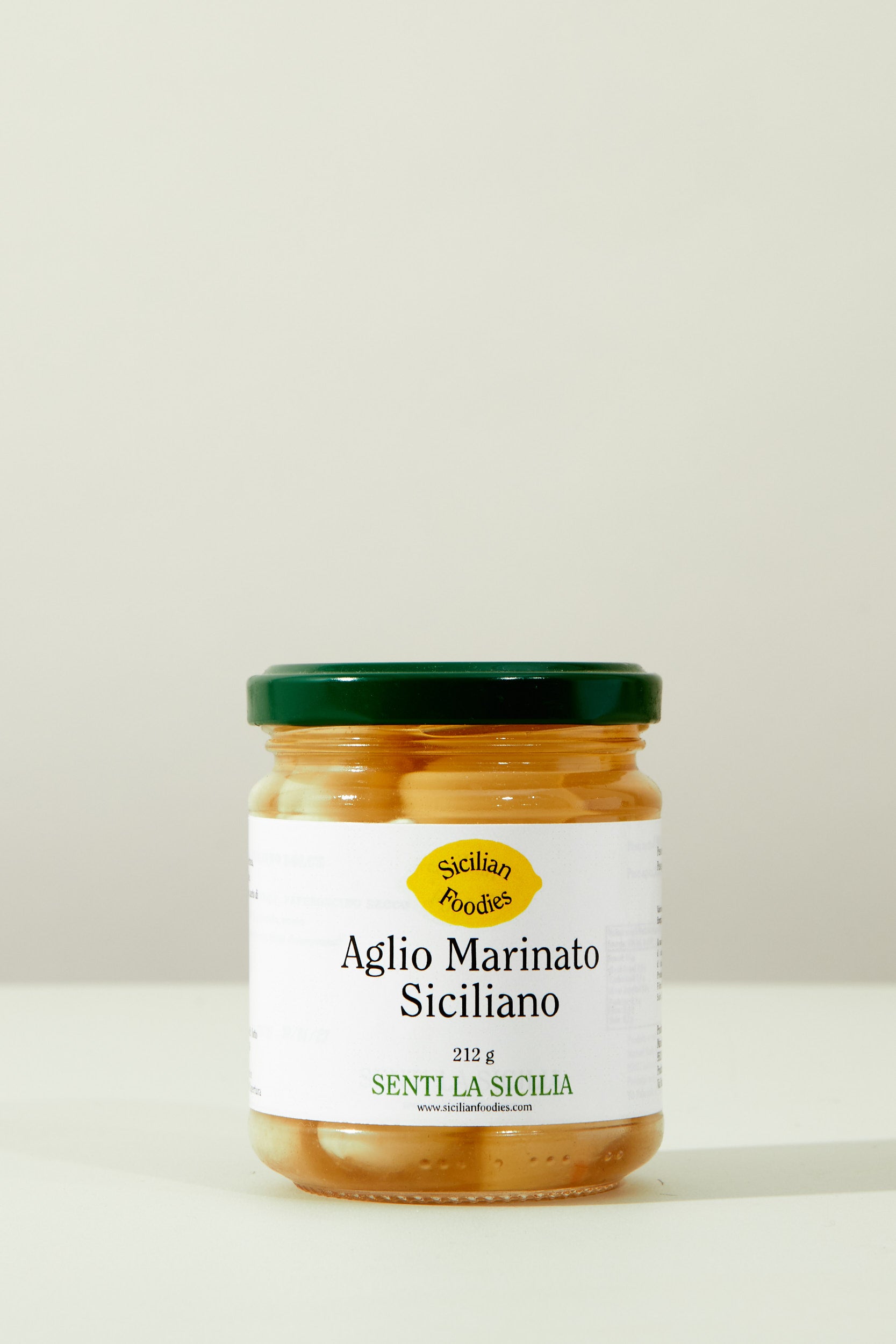 Aglio Marinato Siciliano 212g